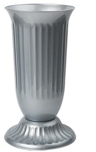 Vază pentru flori, rotund, 16 cm, Argint