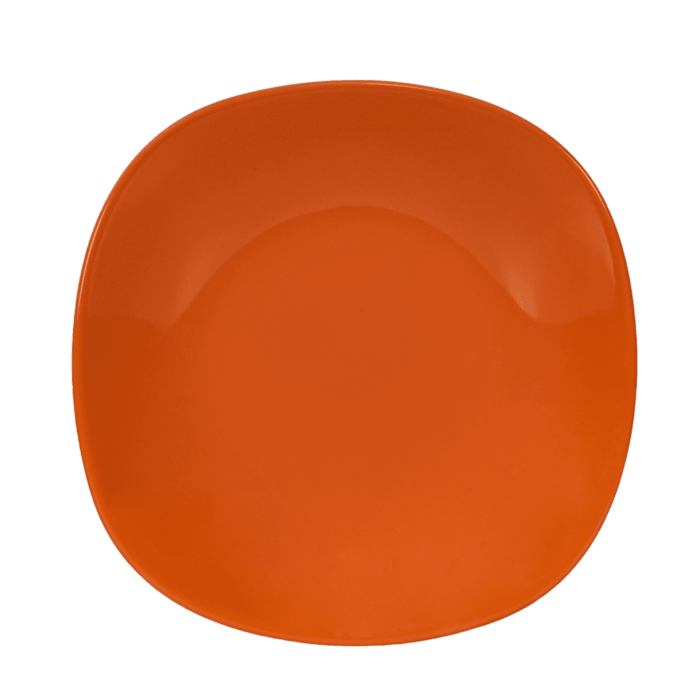 Farfurie adanca, Decor Italian, 22 cm, Orange